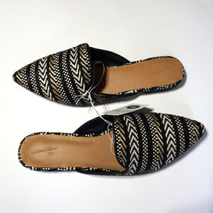 target woven mules